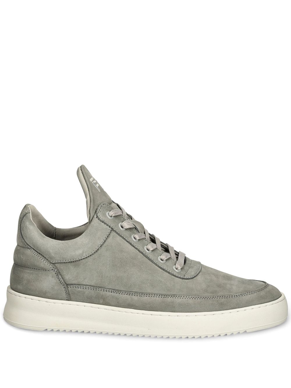 Filling Pieces 皮质运动鞋 - 灰色