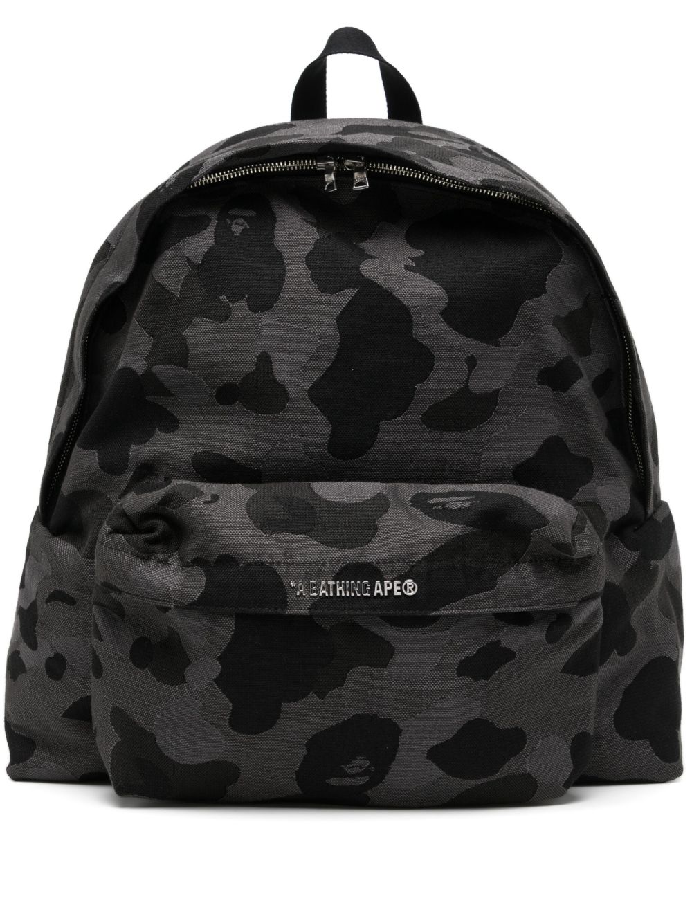A BATHING APE® ABC Camo 印花双肩包 - 黑色