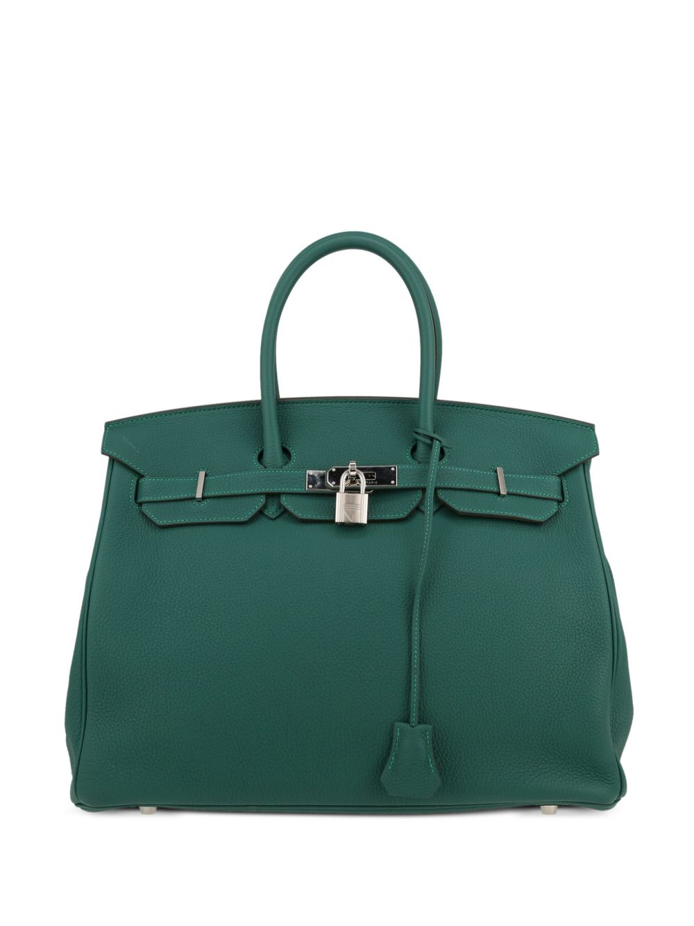 Hermès Pre-Owned Birkin 35 手提包（2016年典藏款） - 绿色