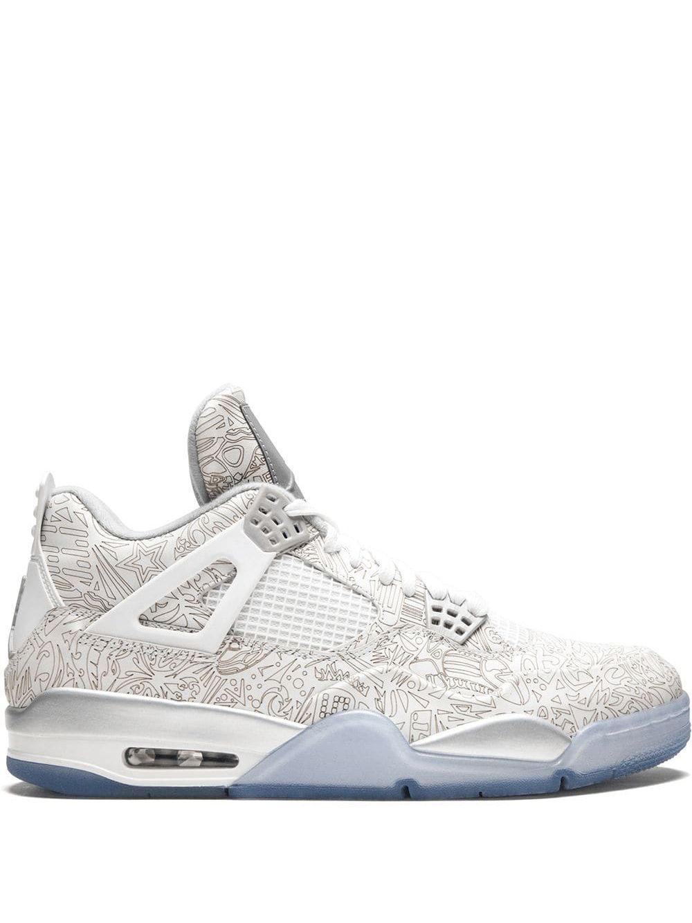 Jordan Air Jordan 4 Retro Laser运动鞋 - 白色