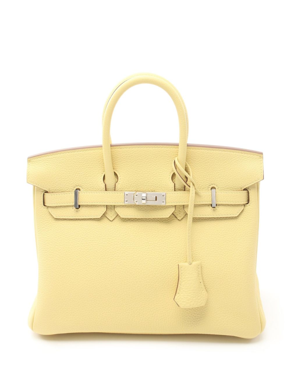 Hermès Pre-Owned Birkin 25 手提包（2024年典藏款） - 黄色
