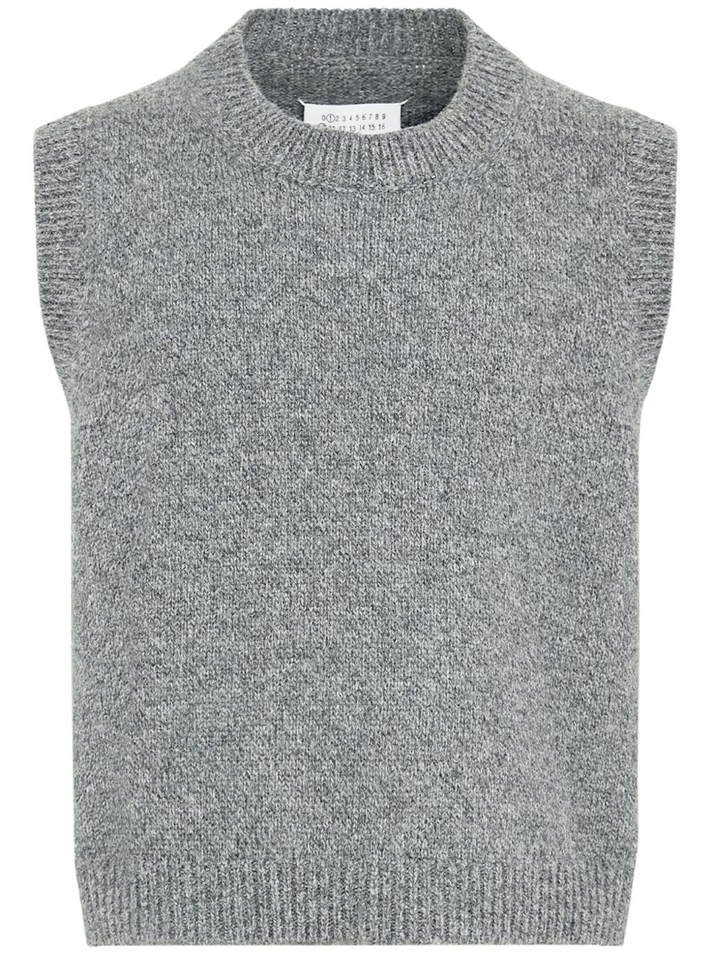 MM6 Maison Margiela Shetland 羊毛马甲 - 灰色