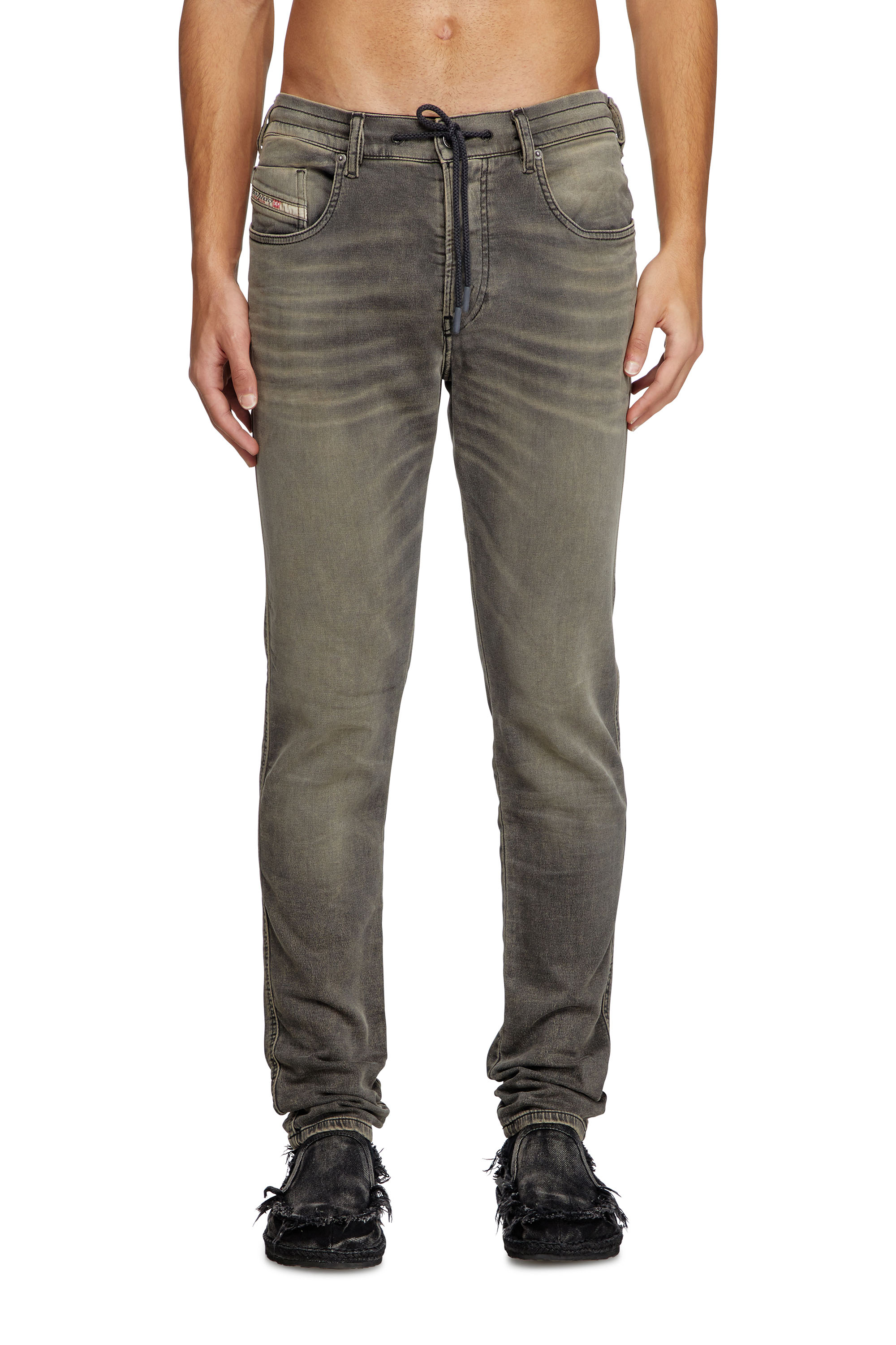 Diesel - Slim 2060 D-Strukt Joggjeans - Jeans - Man - Grey