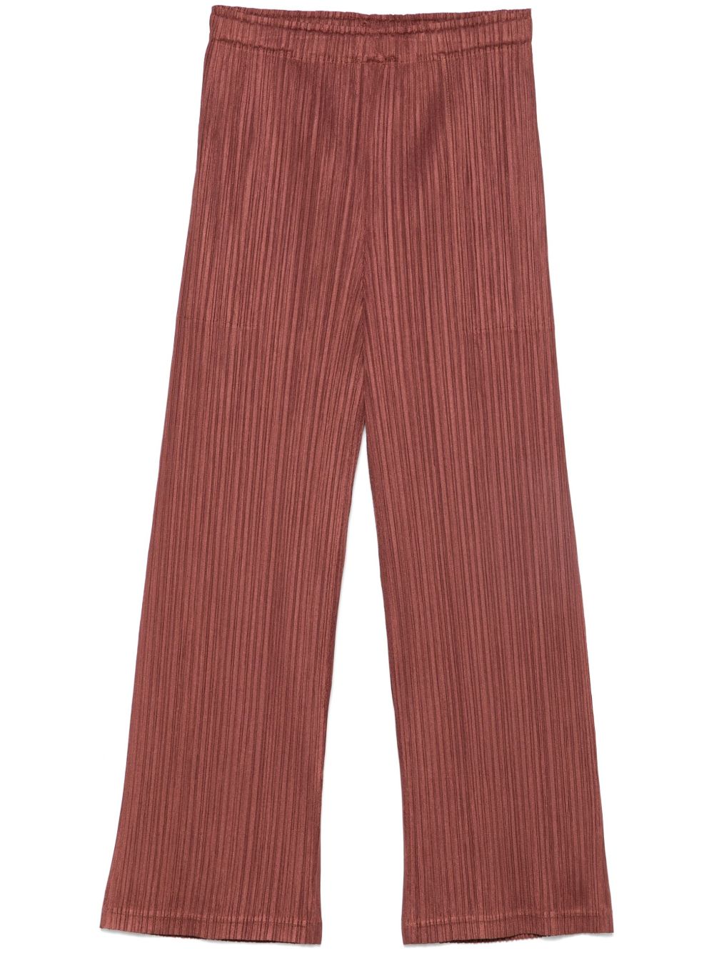 Pleats Please Issey Miyake Thicker Bottoms 2 长裤 - 褐色