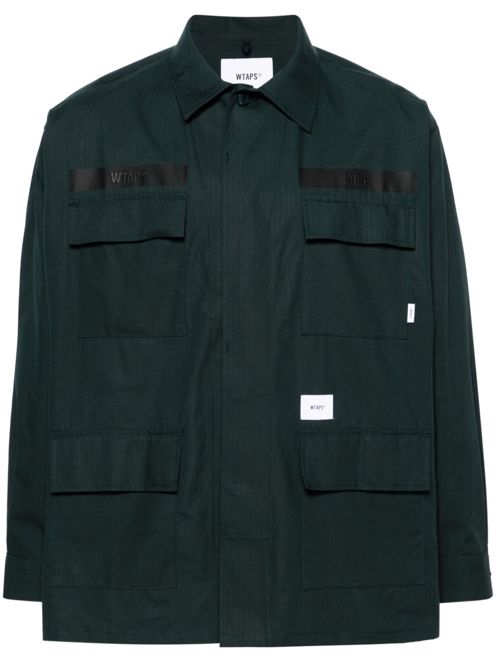 WTAPS JMOD 01 棉衬衫 - 绿色