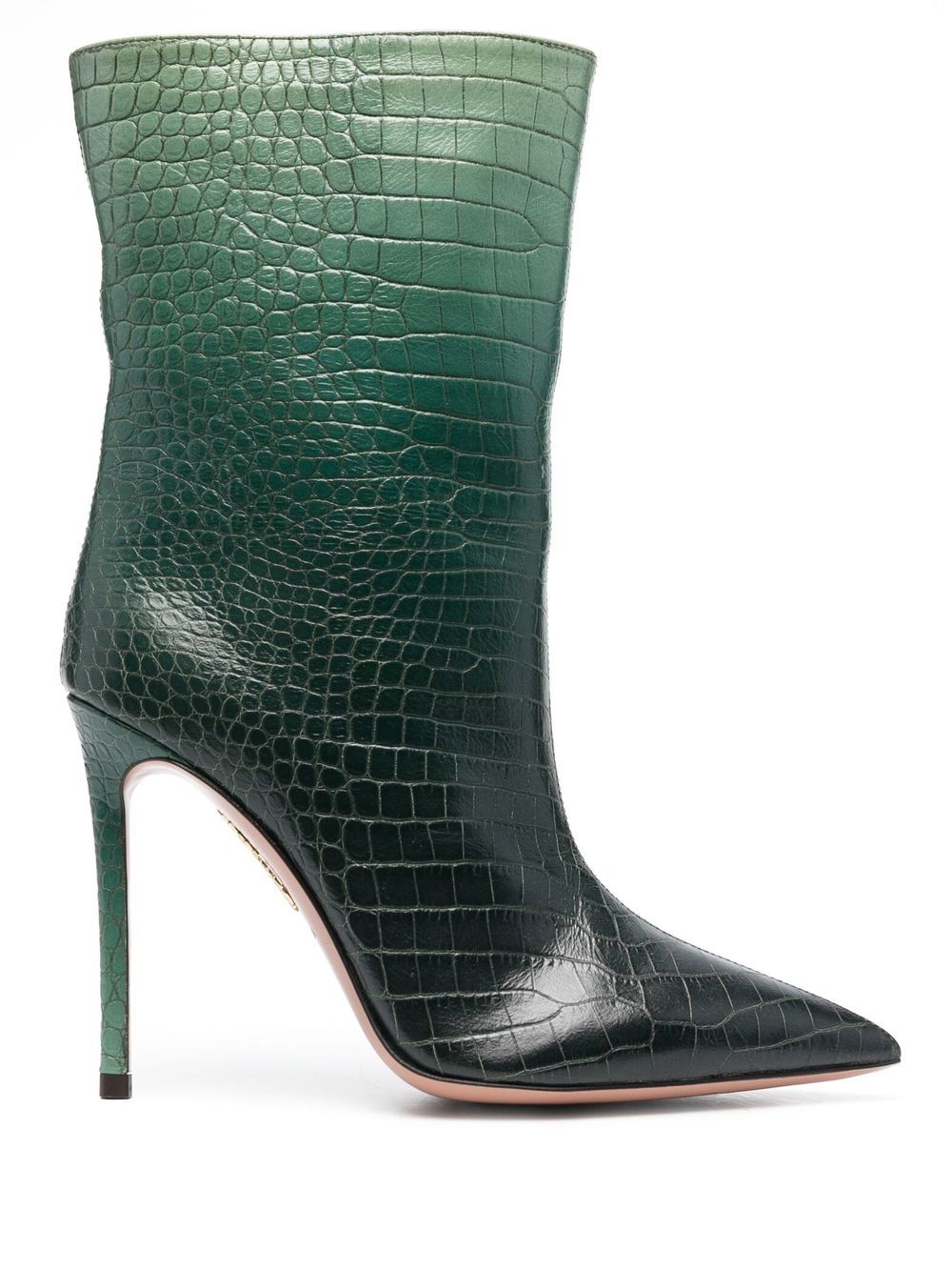 Aquazzura So Matignon 及踝靴 - 绿色