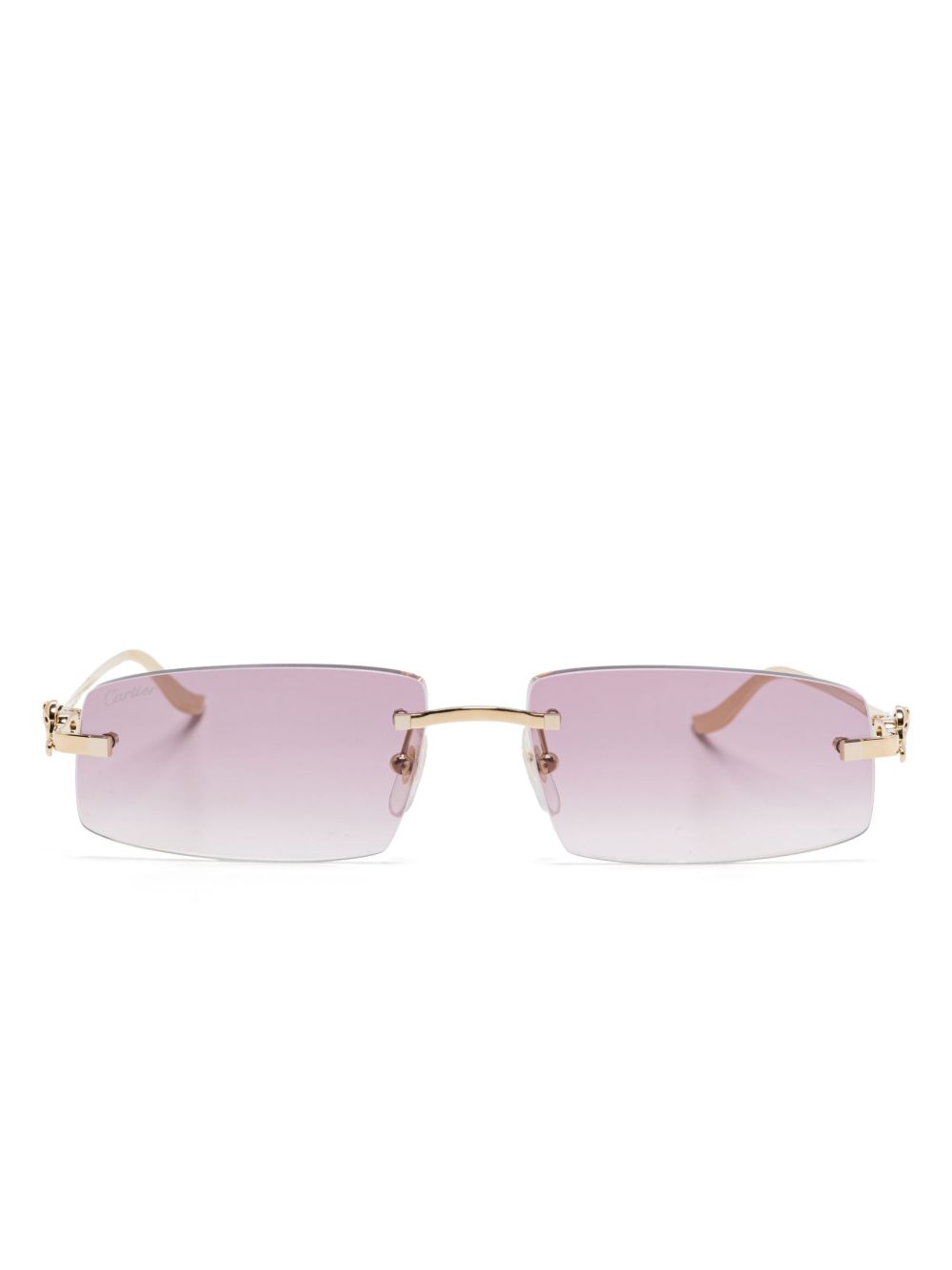 Cartier Eyewear CT0505S 太阳眼镜 - 金色
