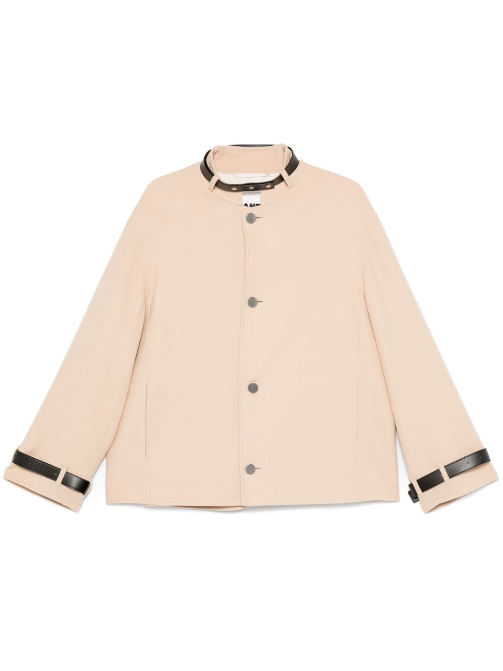 Jil Sander 束腰细节外套 - 中性色