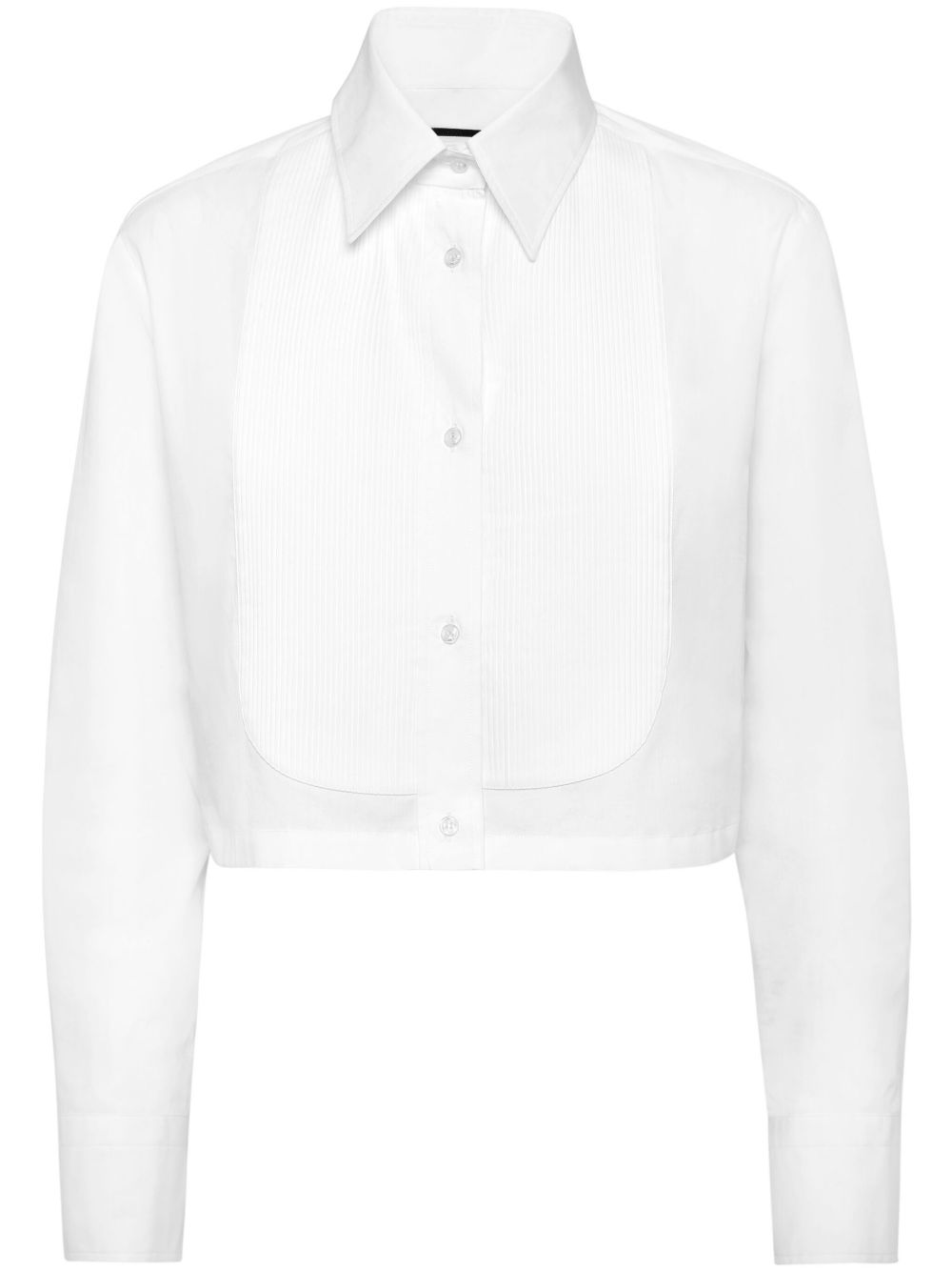 Philipp Plein 经典短款衬衫 - 白色