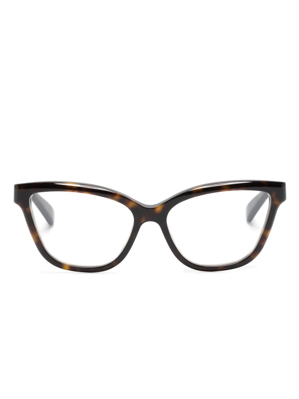 Gucci Eyewear GG1589O 猫眼框眼镜 - 褐色