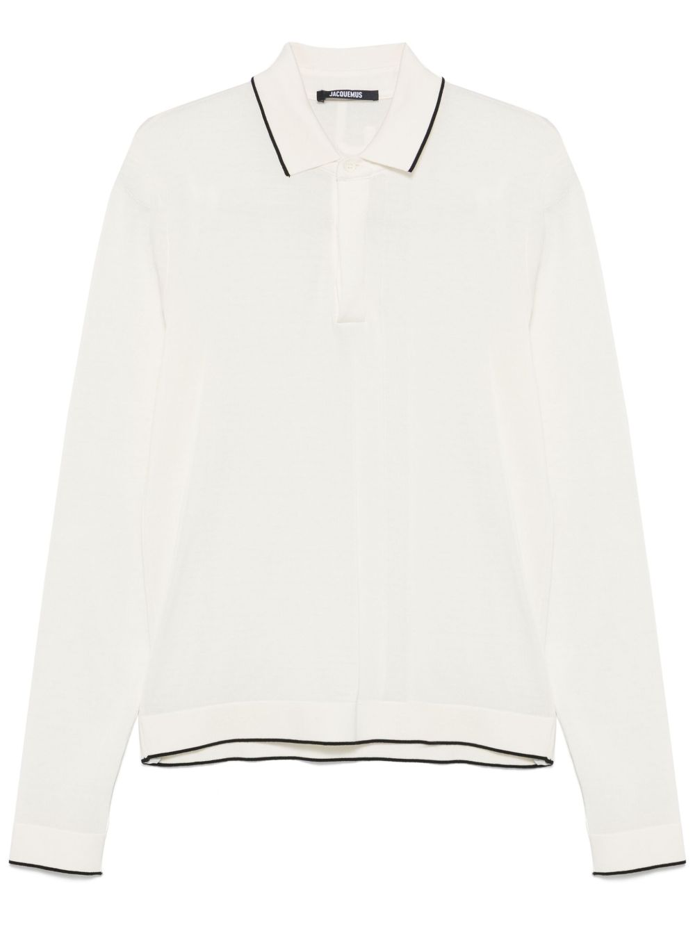 Jacquemus Le Polo Tricot polo衫 - 白色