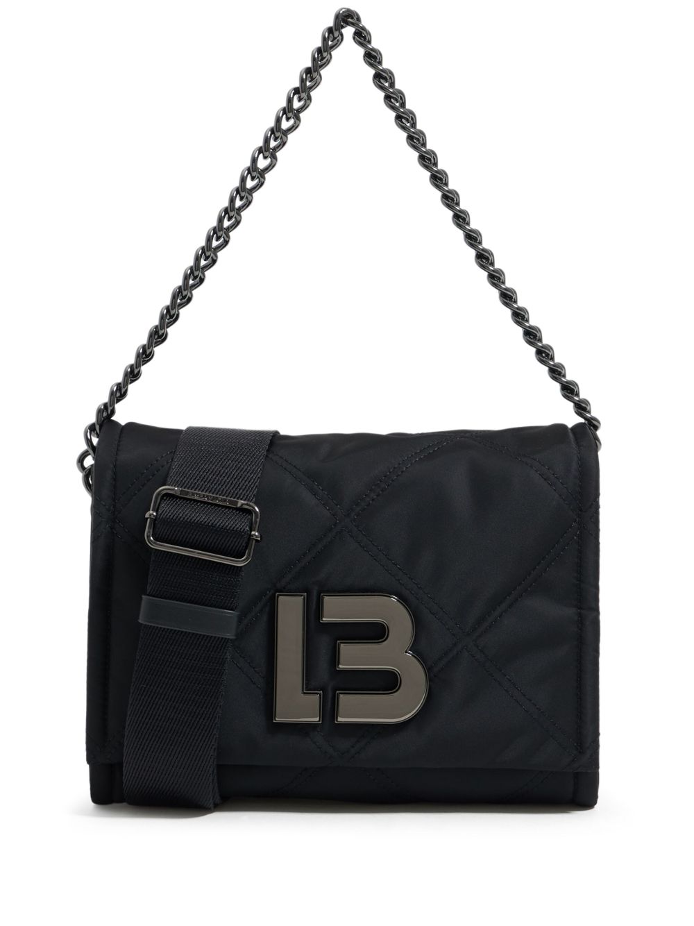 Bimba y Lola 绗缝中号斜挎包 - 黑色