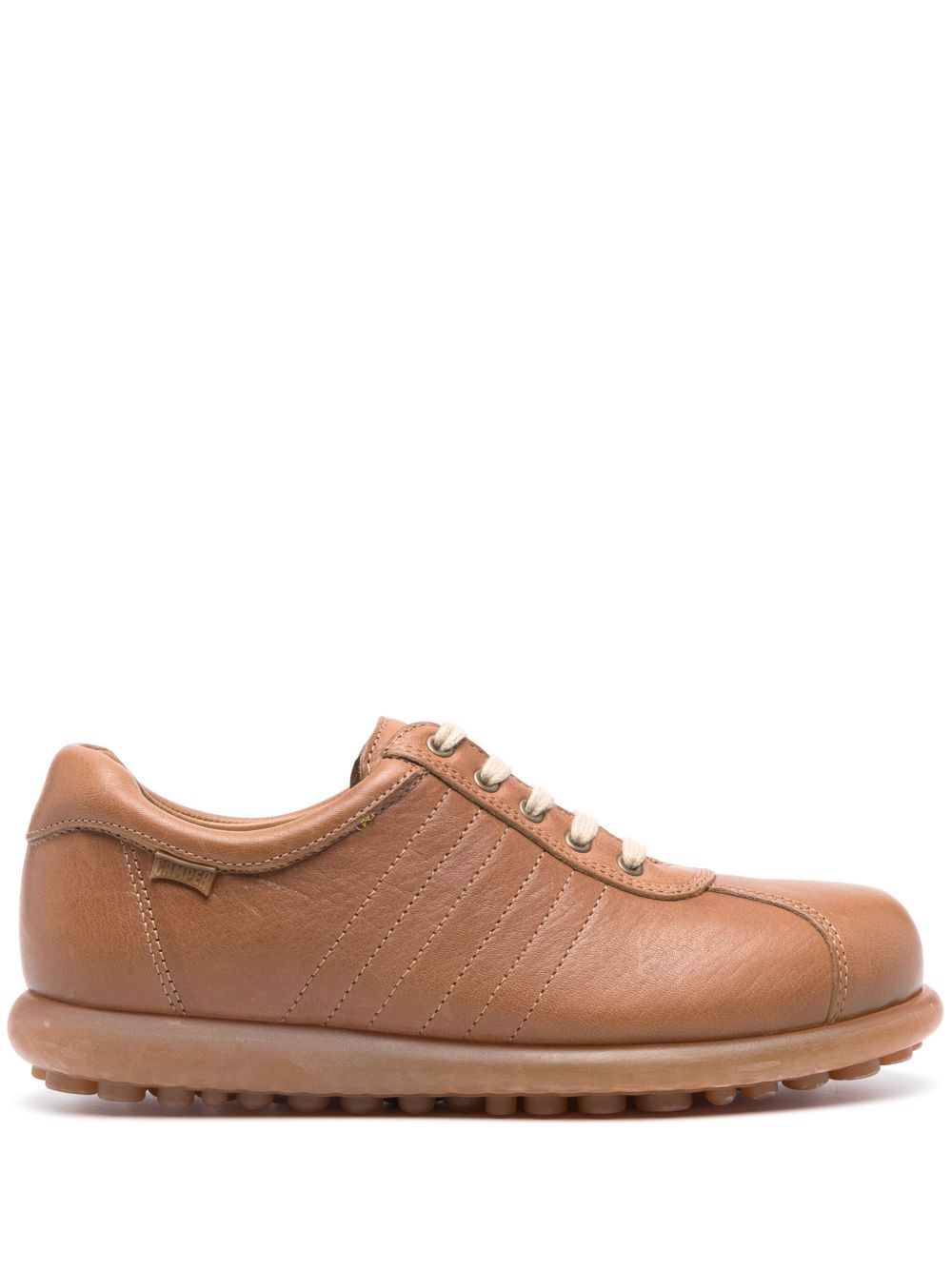 Camper Pelotas Ariel 皮质运动鞋 - 褐色