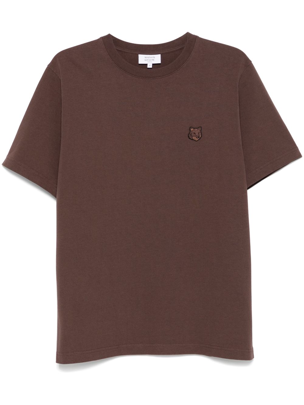 Maison Kitsuné Bold Fox Head T恤 - 褐色