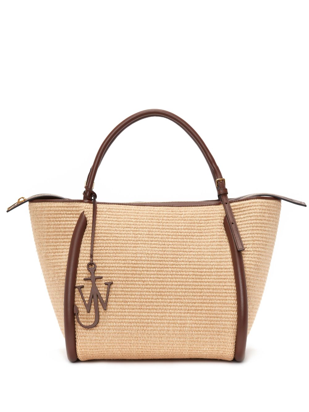JW Anderson Bumper-31 拉菲草手提包 - 中性色