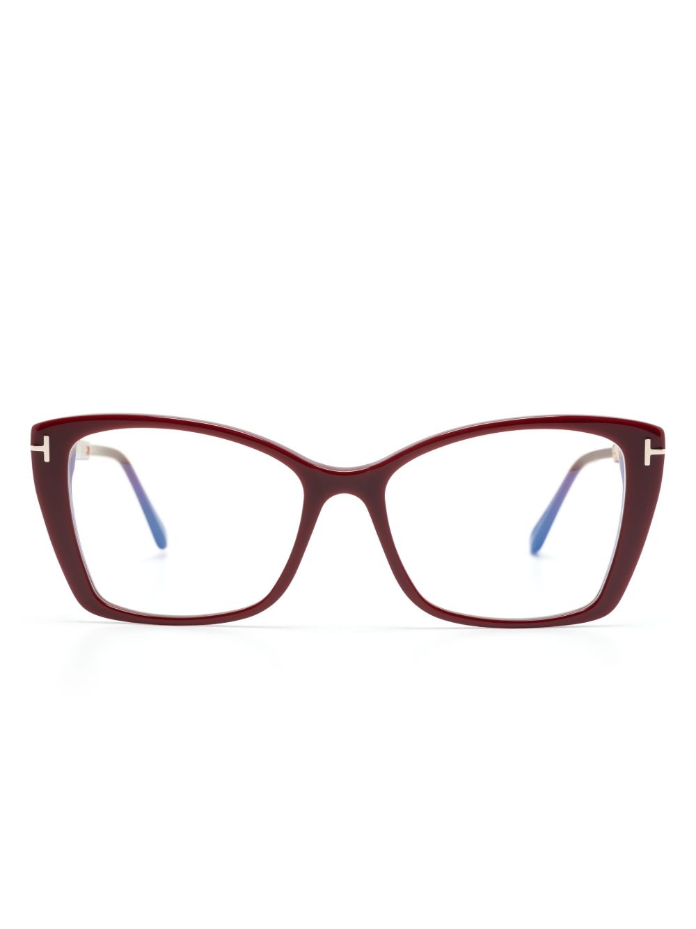 TOM FORD Eyewear 方框光学眼镜 - 红色