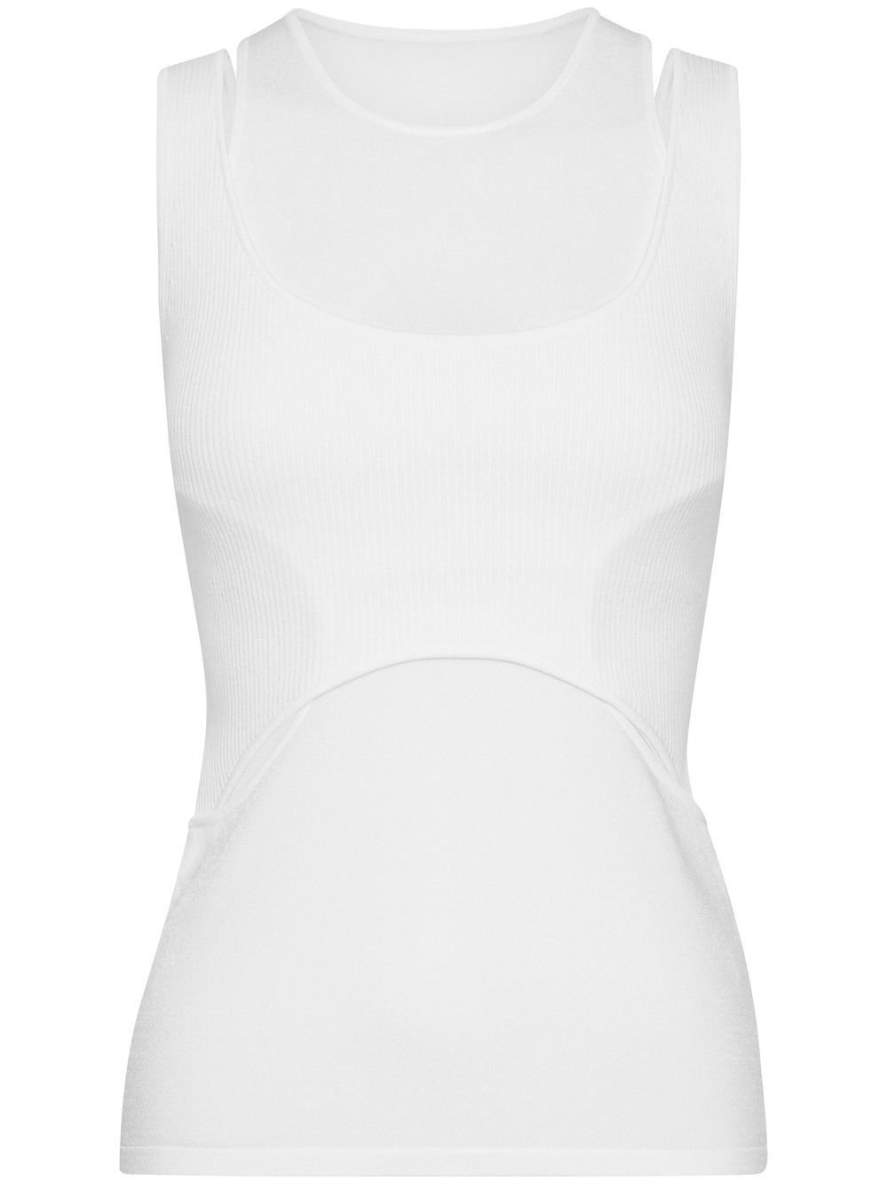 Dion Lee Interlink 针织坦克背心 - 白色