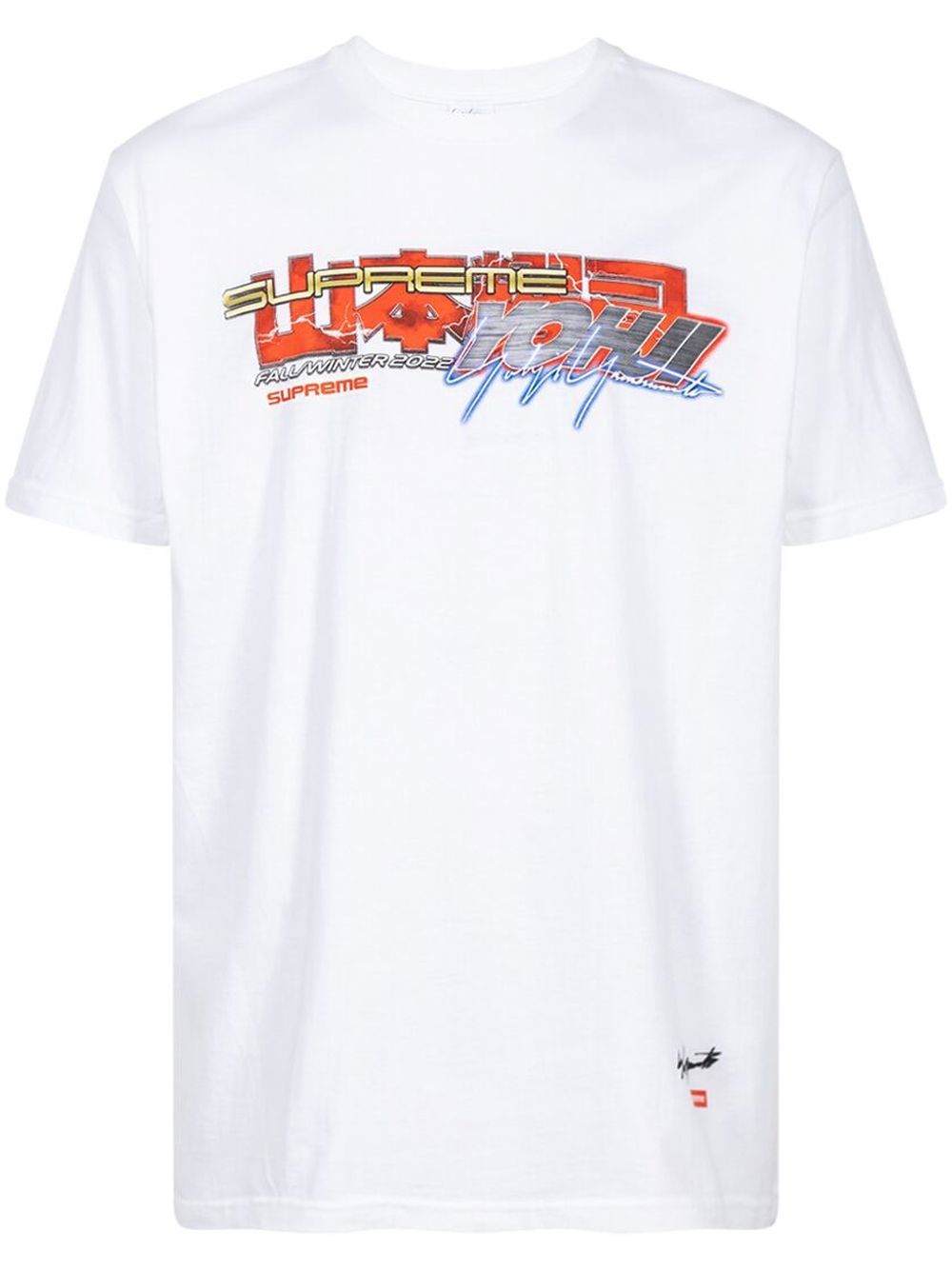 Supreme x Yohji Yamamoto Tekken T恤 - 白色