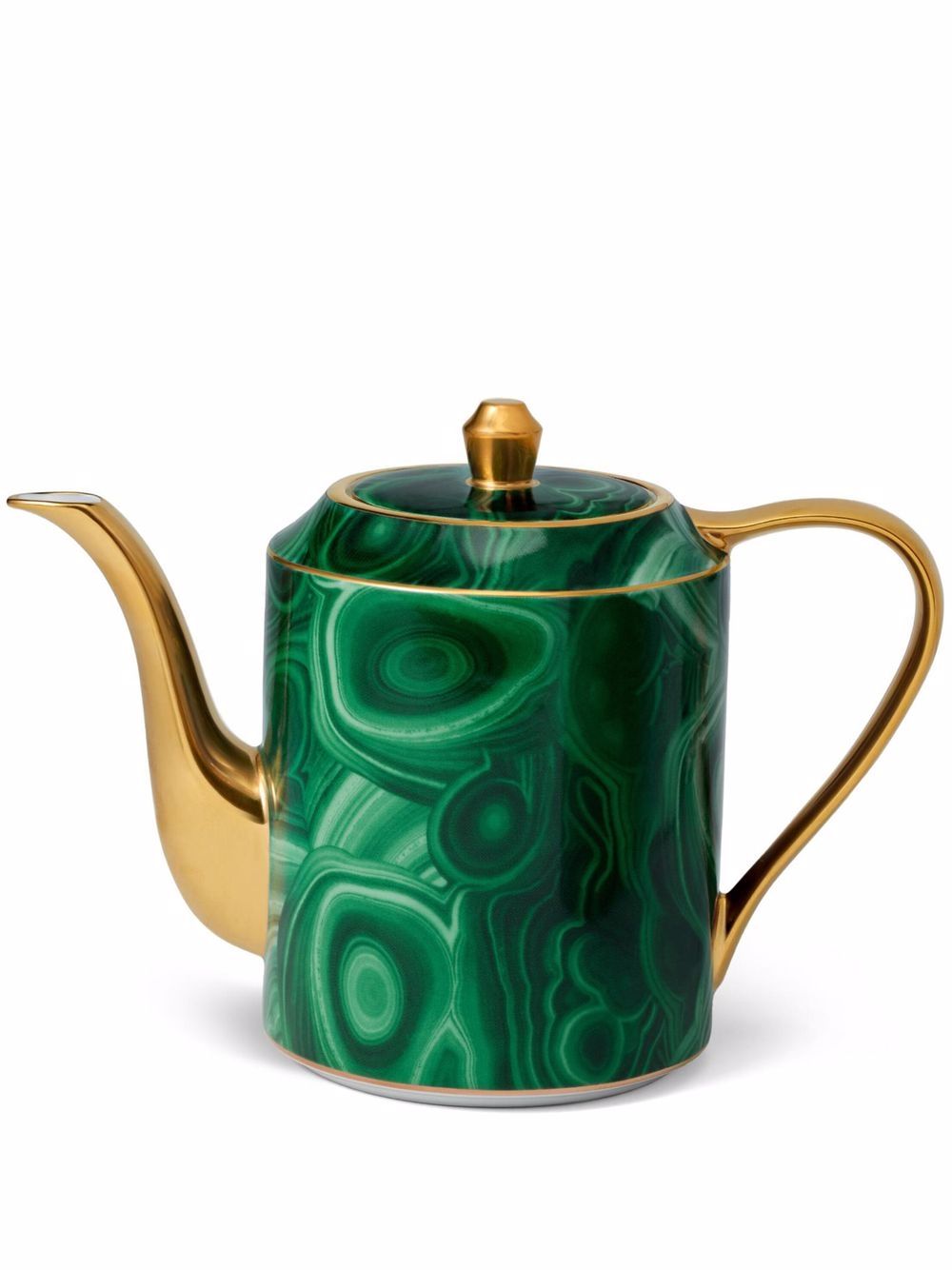 L'Objet Malachite 陶瓷茶壶 - 绿色