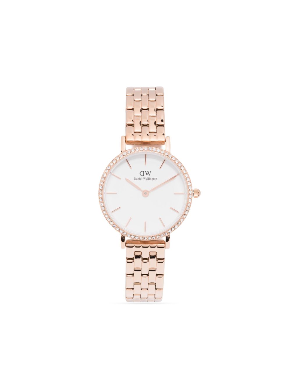 Daniel Wellington Petite Lumine 28毫米腕表 - 白色