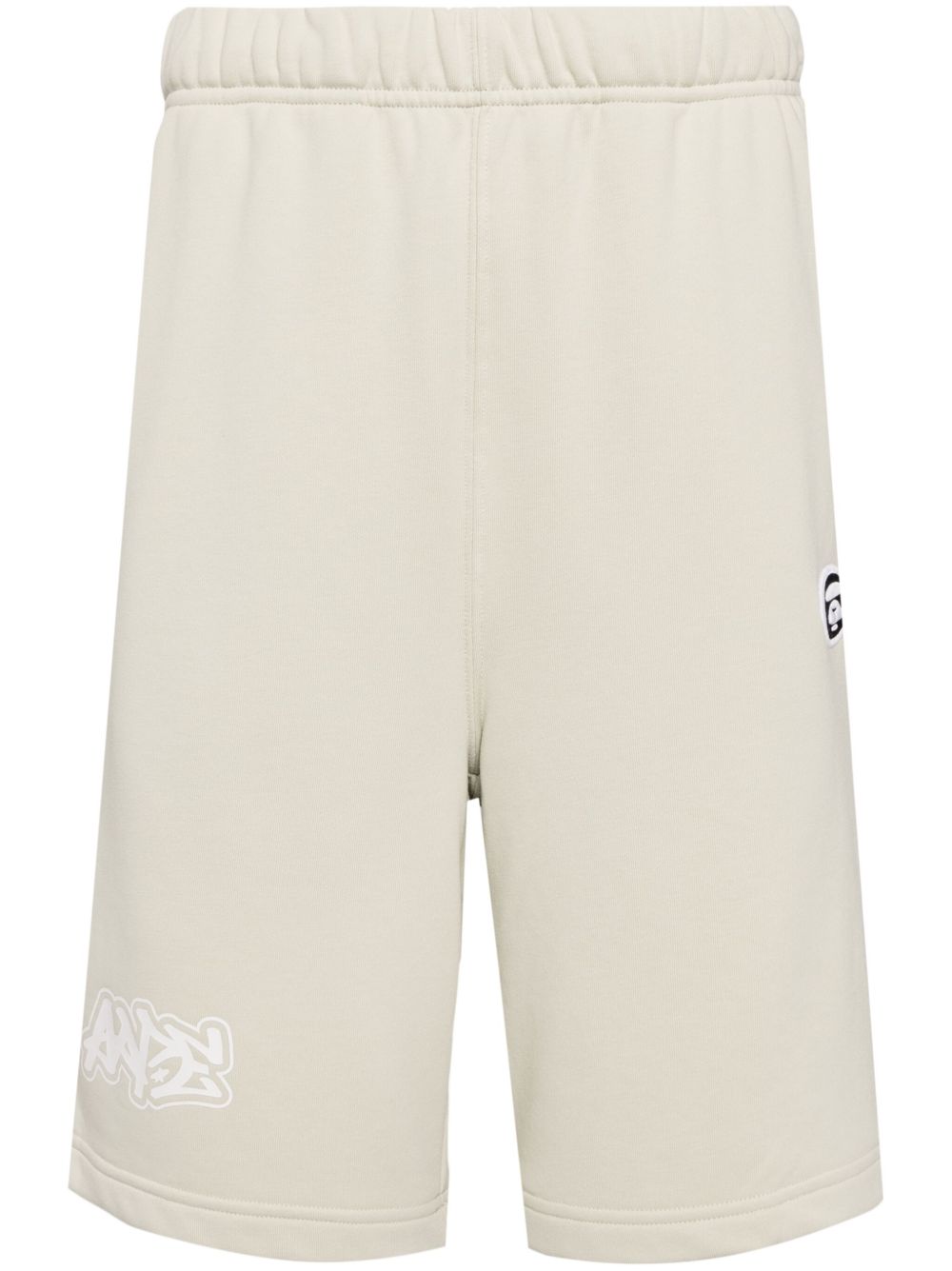 AAPE BY *A BATHING APE® Ape 贴花运动短裤 - 中性色