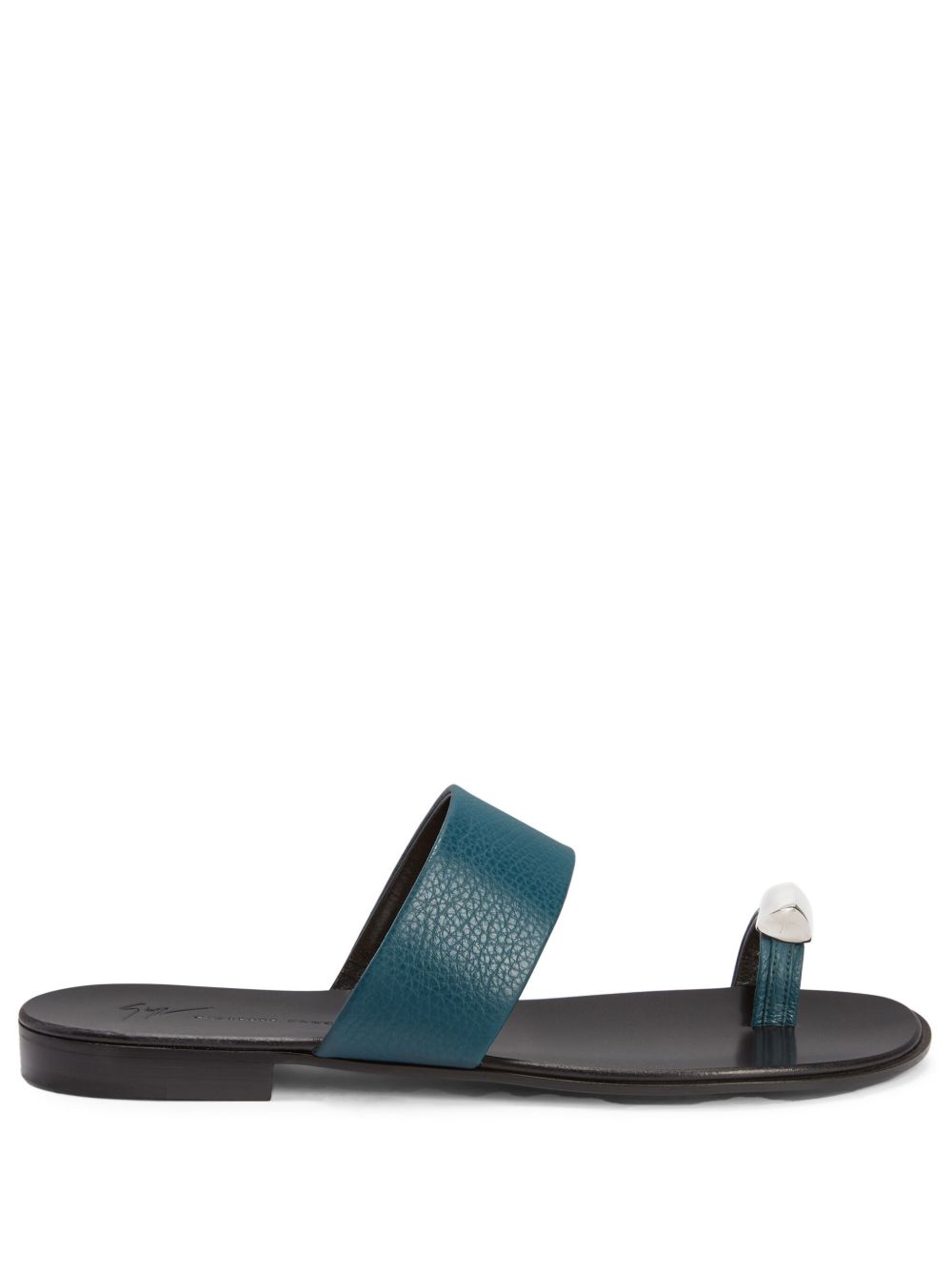 Giuseppe Zanotti Norbert 皮质凉鞋 - 蓝色