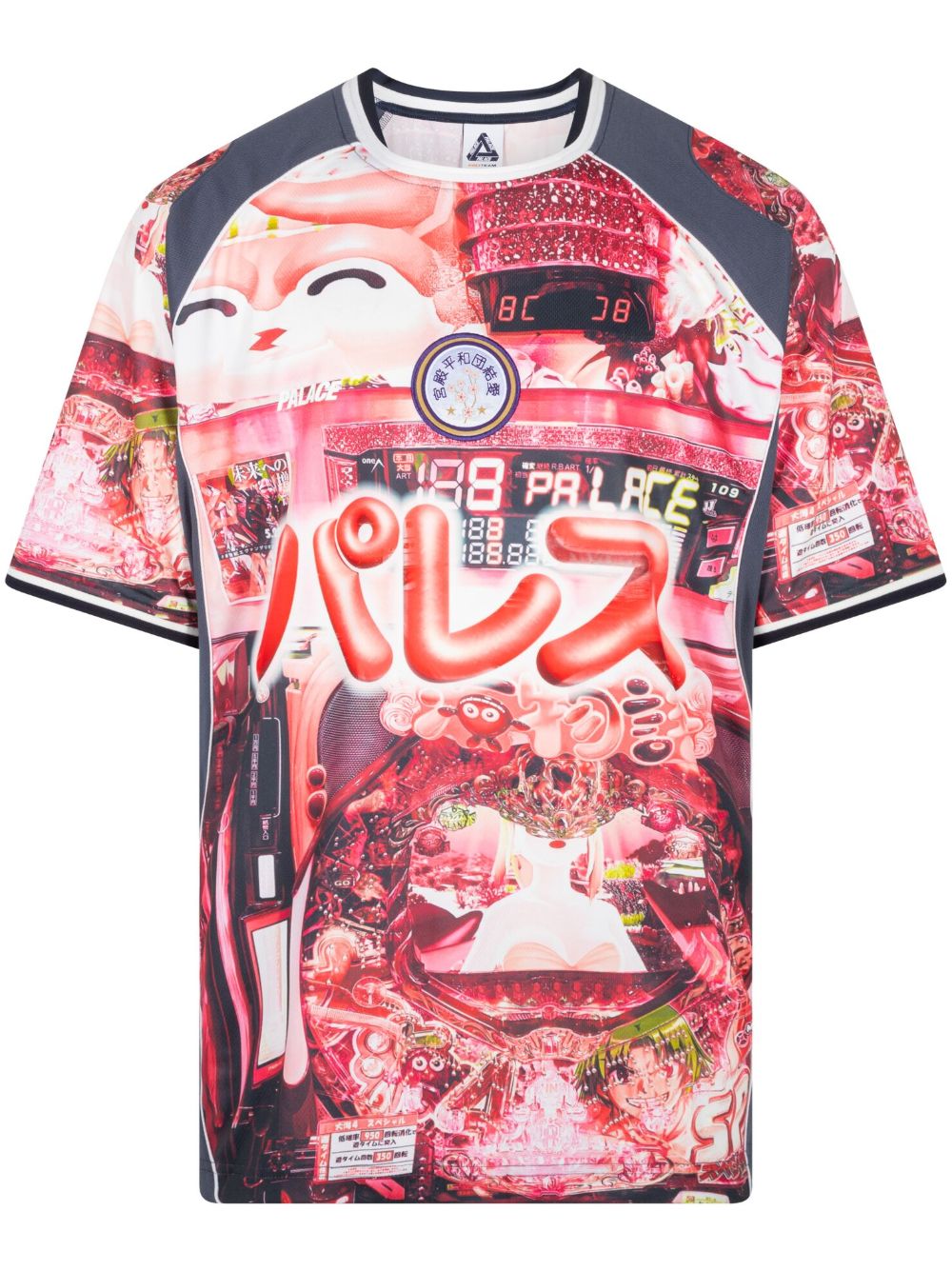 Palace Pachinko 平纹针织T恤 - 蓝色