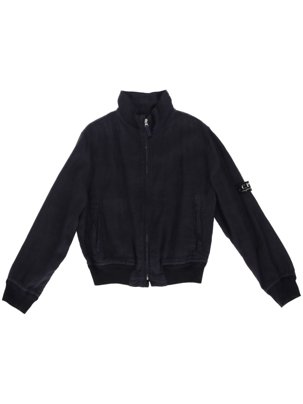 C.P. Company Pre-Owned 亚麻飞行员夹克（1990年代典藏款） - 黑色