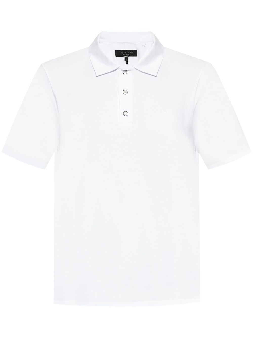 rag & bone 比马棉polo衫 - 白色