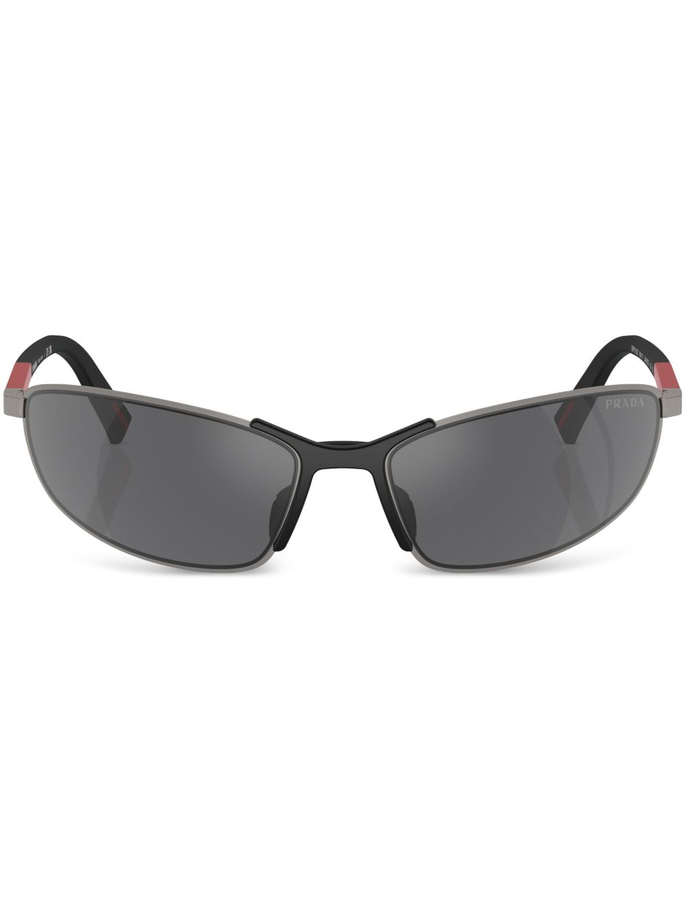 Prada Eyewear Linea Rossa 太阳眼镜 - 银色