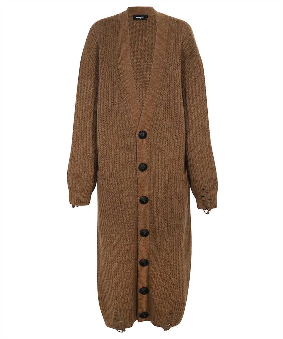 Dsquared2 长款针织开衫