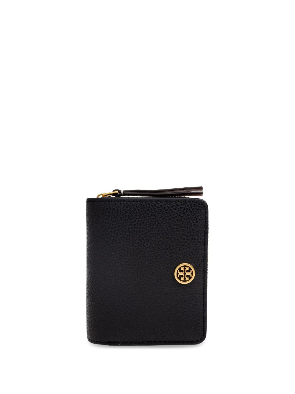 Tory Burch logo标牌钱包 - 黑色