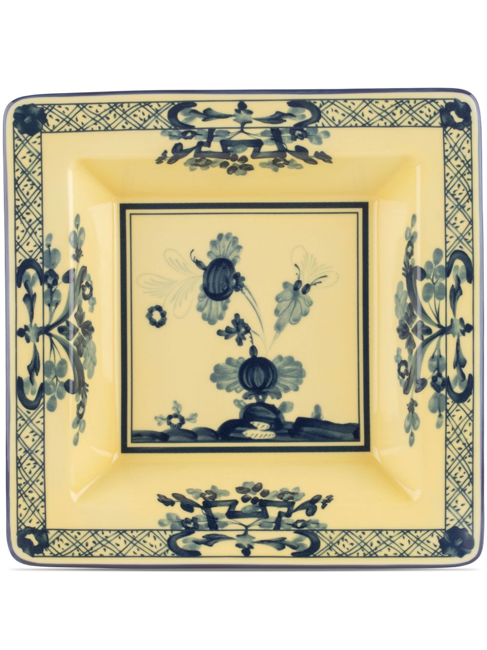 GINORI 1735 Oriente Italiano 置物盘（18厘米） - 黄色
