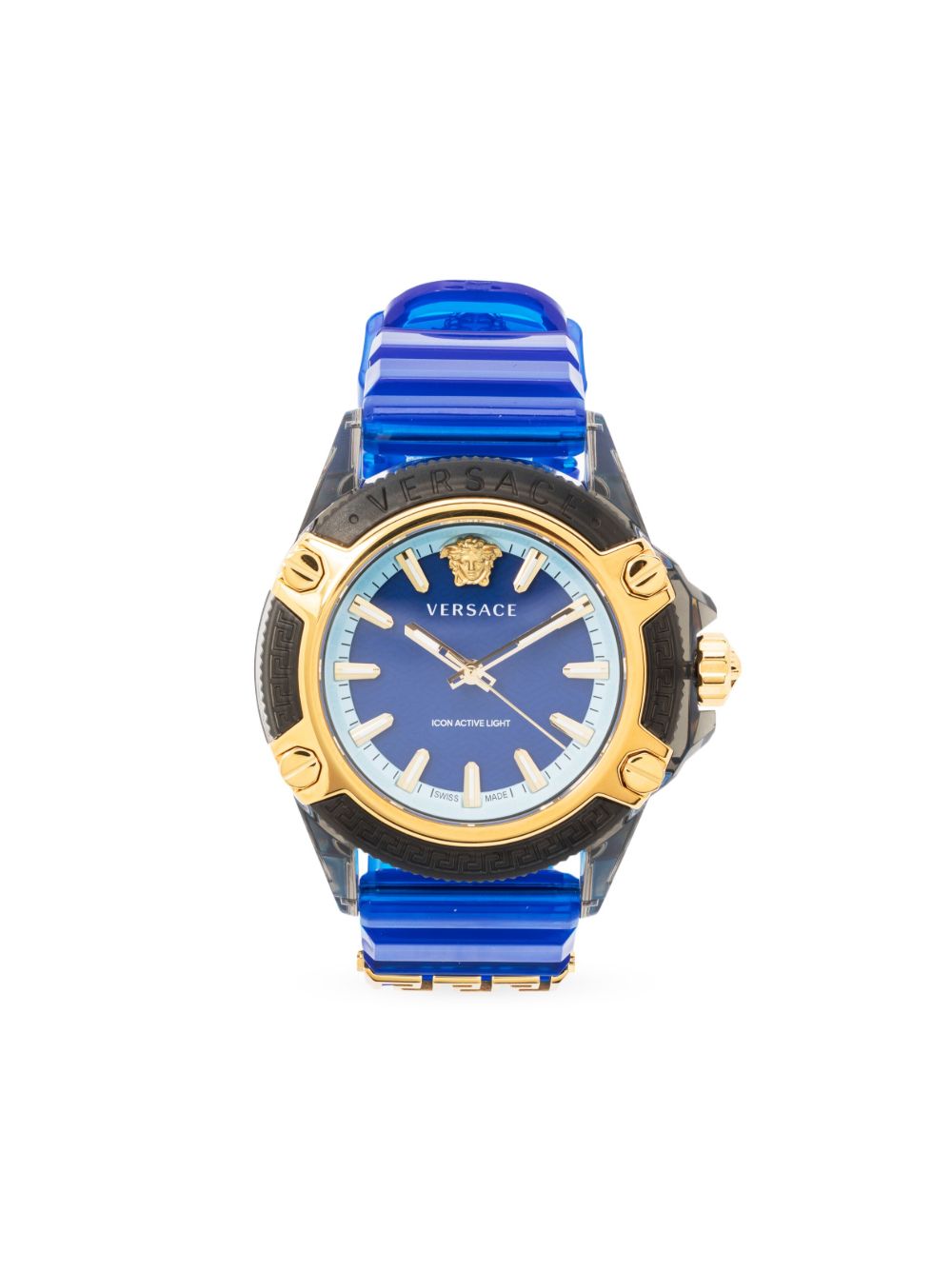 Versace Icon Active 42毫米腕表 - 蓝色