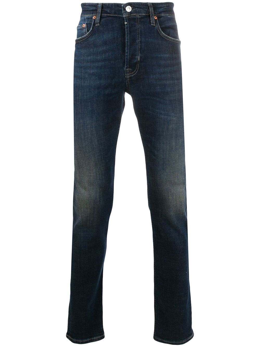 AllSaints Cigarette slim-fit jeans - 蓝色