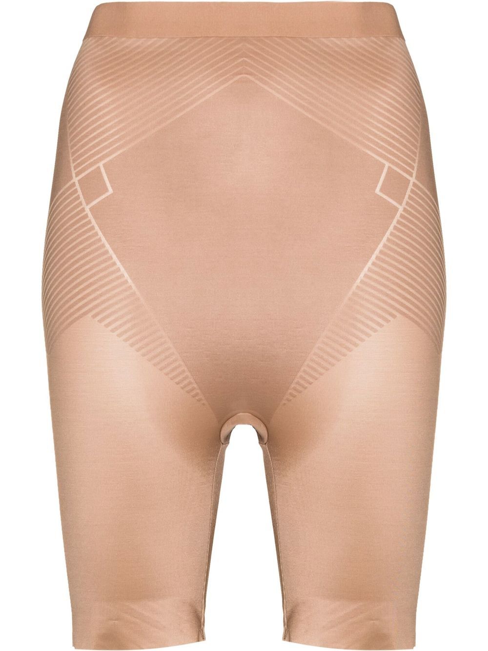SPANX 高腰弹性短裤 - 中性色