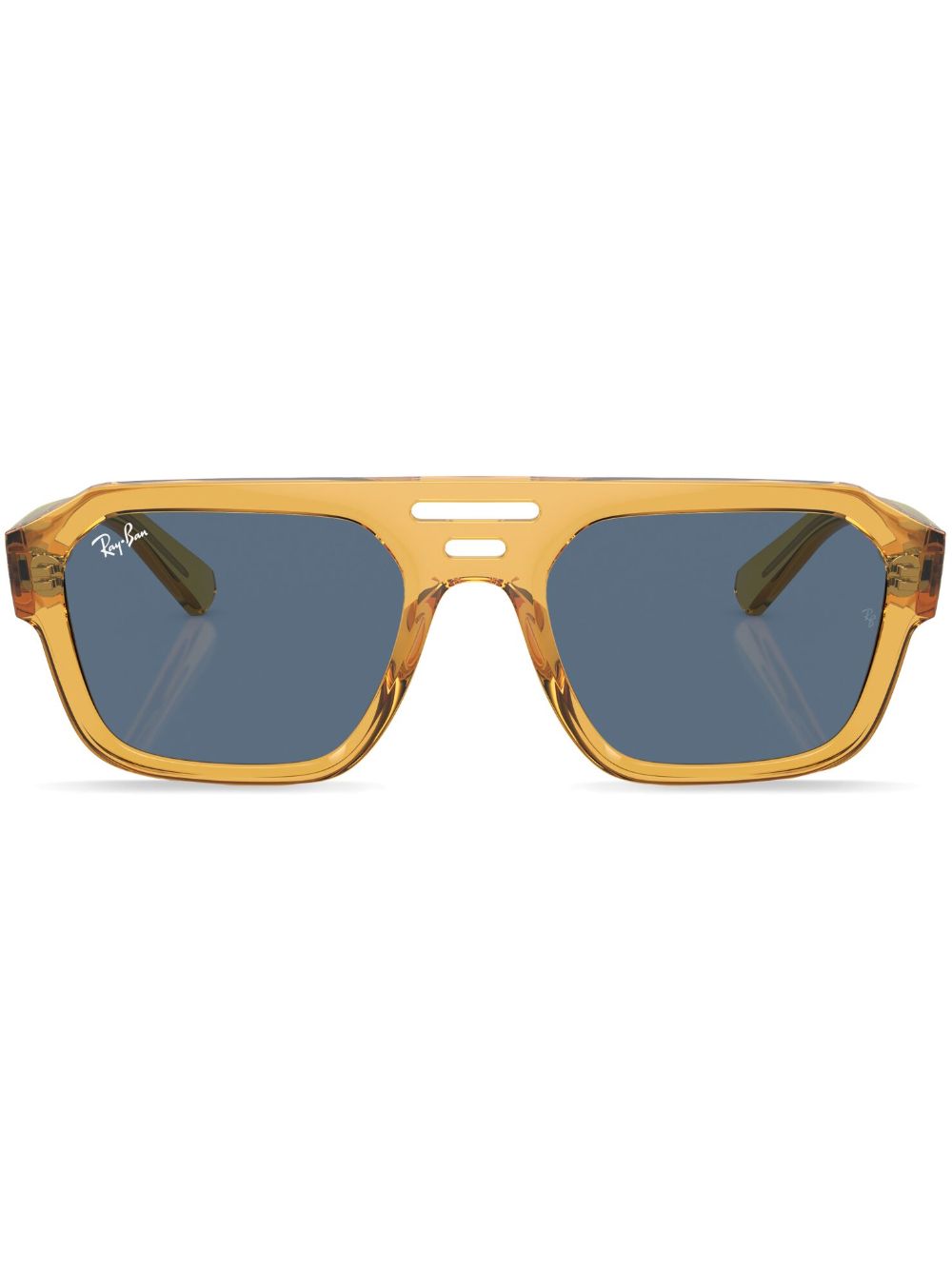Ray-Ban Corrigan Bio-Based 方框太阳眼镜 - 黄色