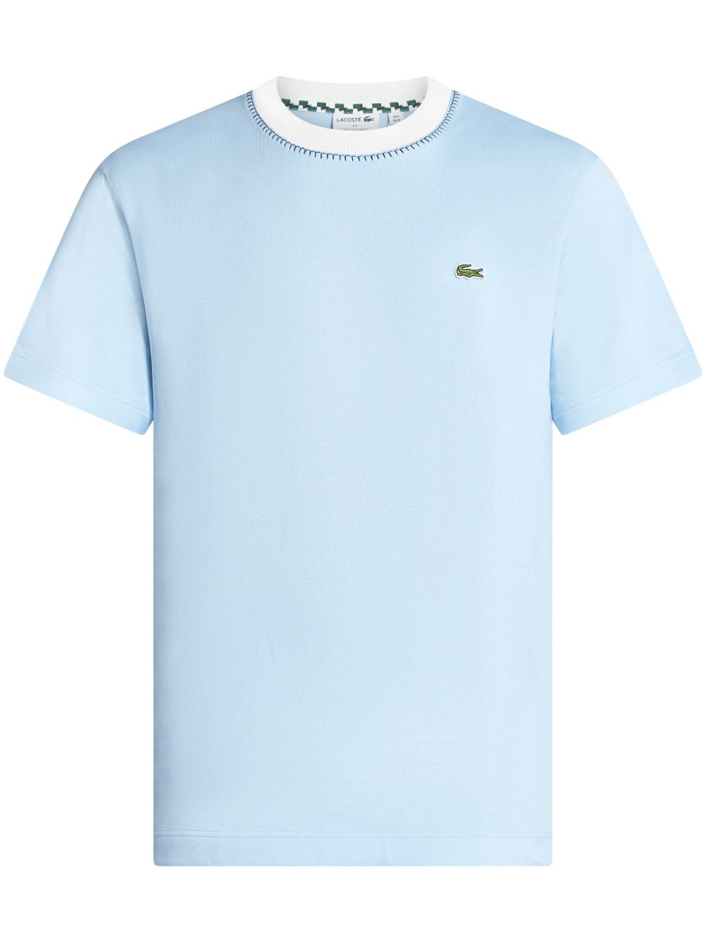 Lacoste 标贴T恤 - 蓝色