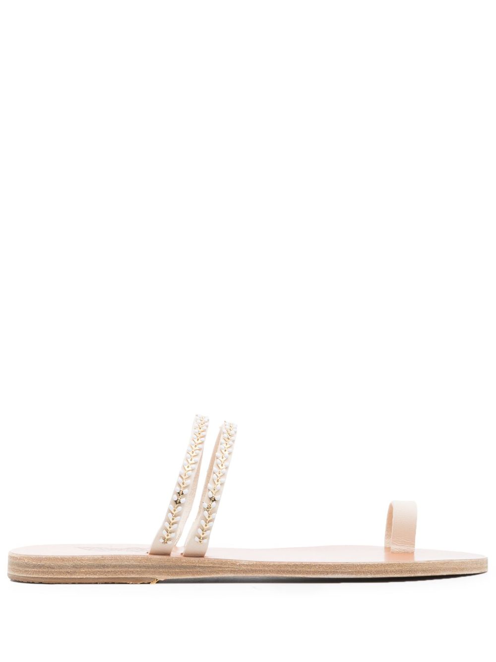 Ancient Greek Sandals Skalida 露趾拖鞋 - 白色