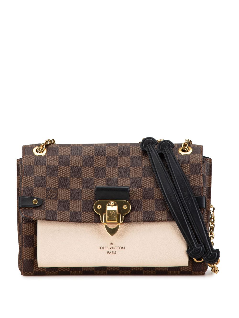 Louis Vuitton Pre-Owned Damier Ebène Vavin PM 单肩包（2019年典藏款） - 褐色