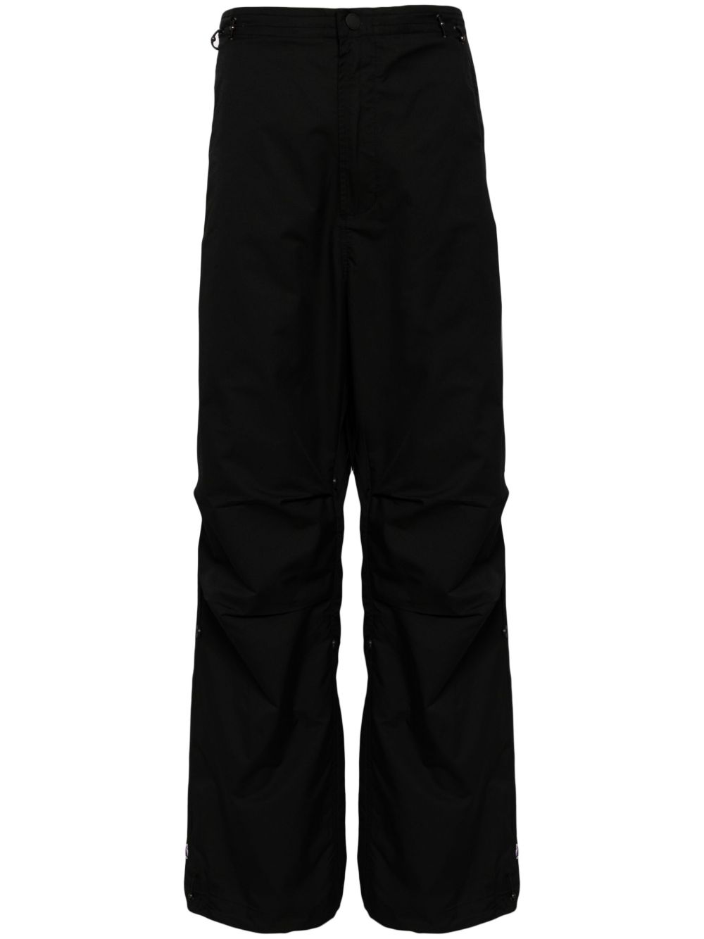 Maharishi x Jean-Michel Basquiat 阔腿裤 - 黑色