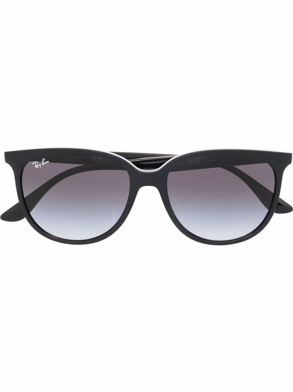 Ray-Ban 方框太阳眼镜 - 黑色