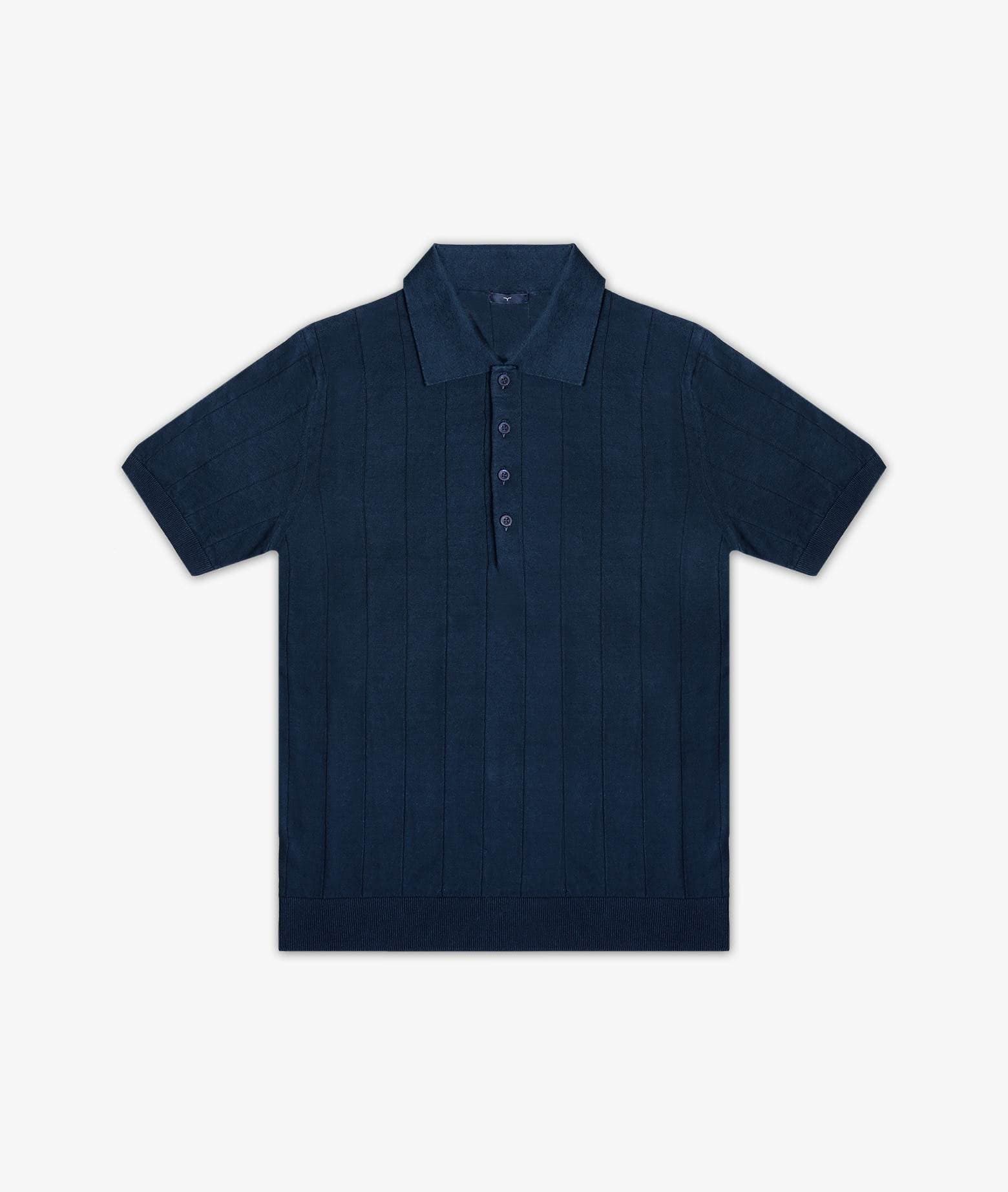 Larusmiani Linen And Cotton Polo Saint Tropez Sweater