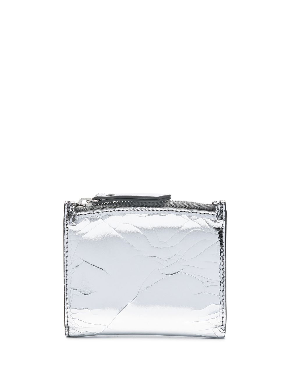Maison Margiela Broken Mirror 对折钱包 - 银色