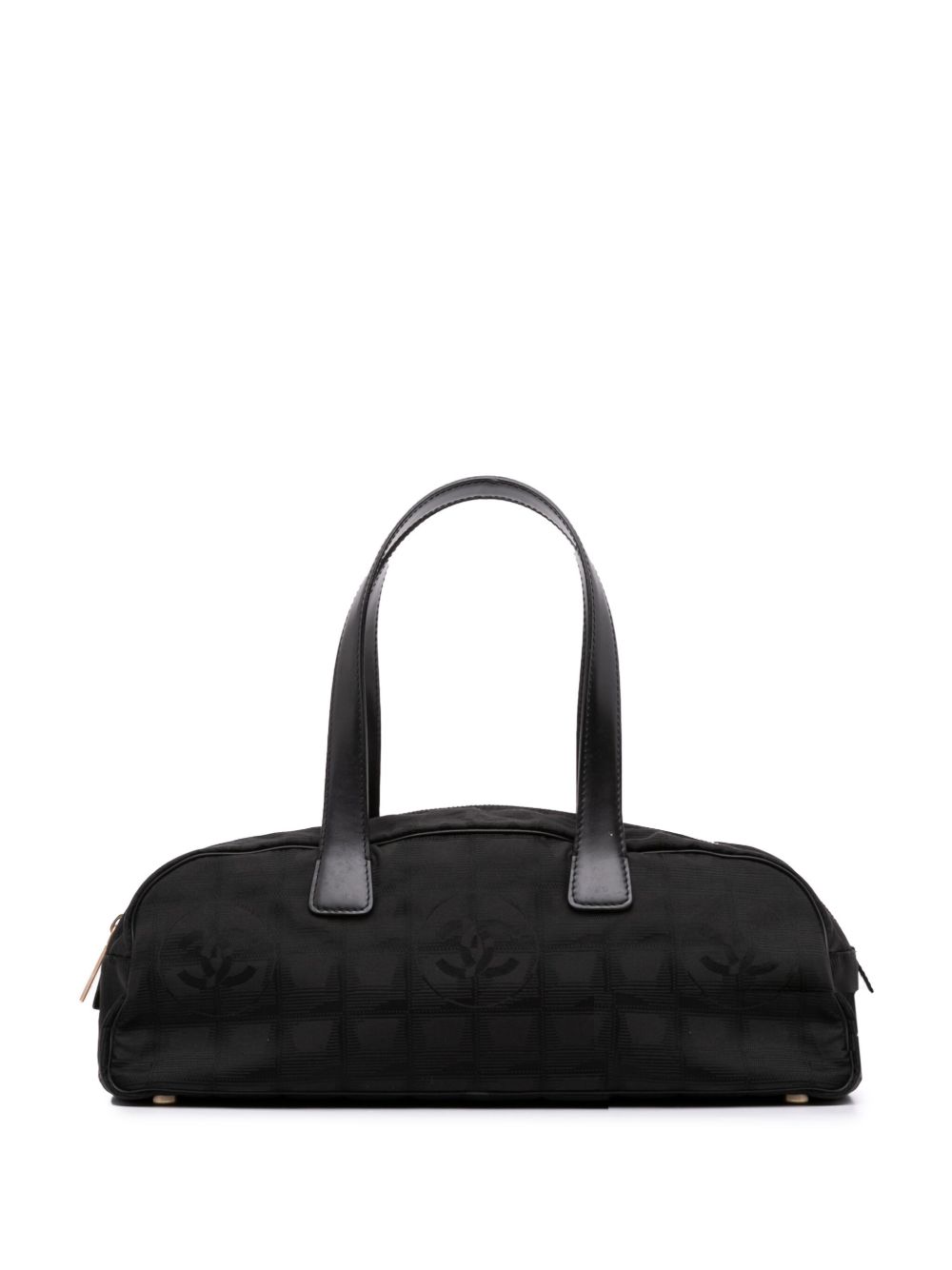 CHANEL Pre-Owned New Travel Line 手提包（2005-2006年典藏款） - 黑色