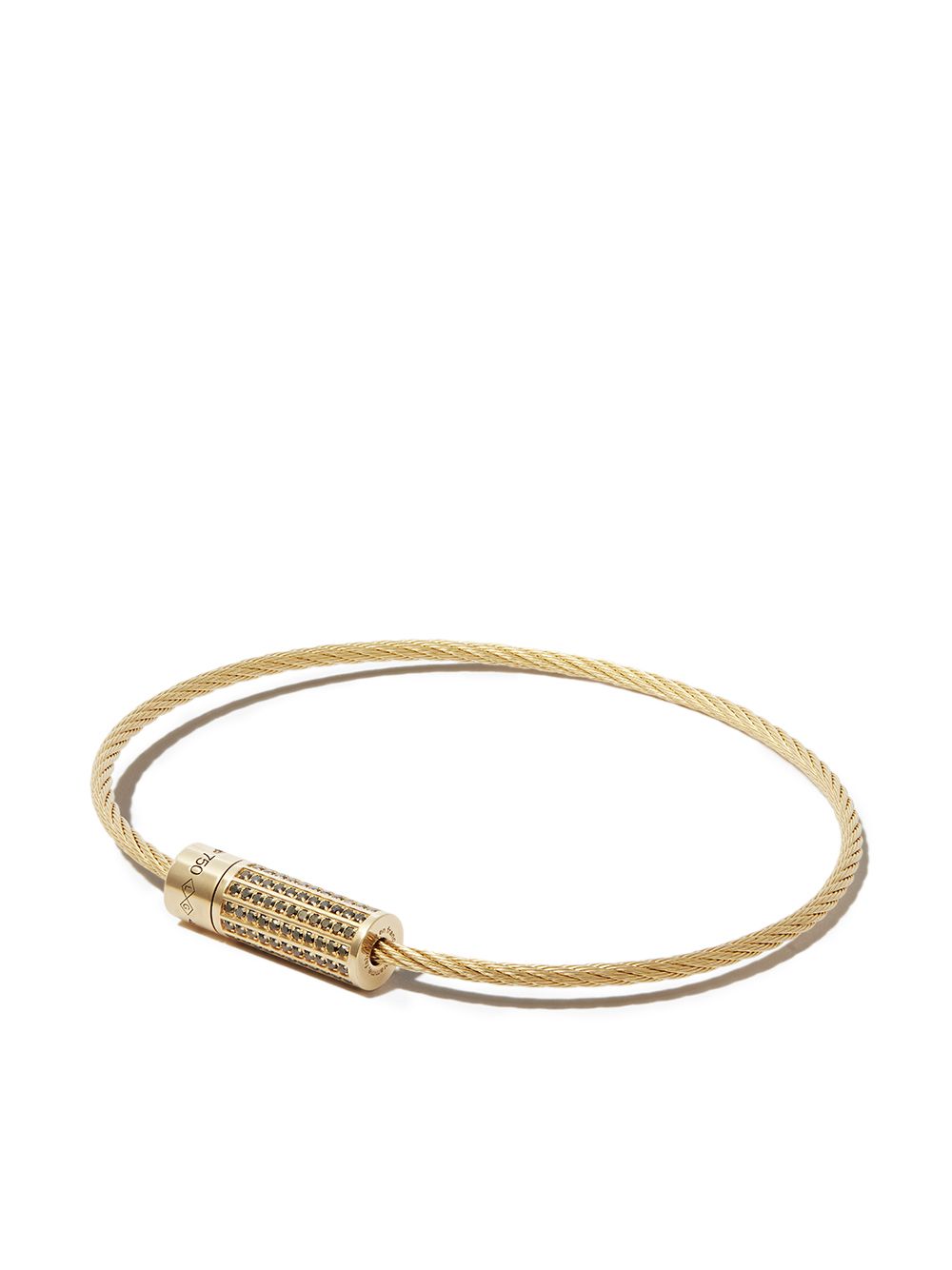 Le Gramme 18K黄金 9G Cable 手链 - 金色