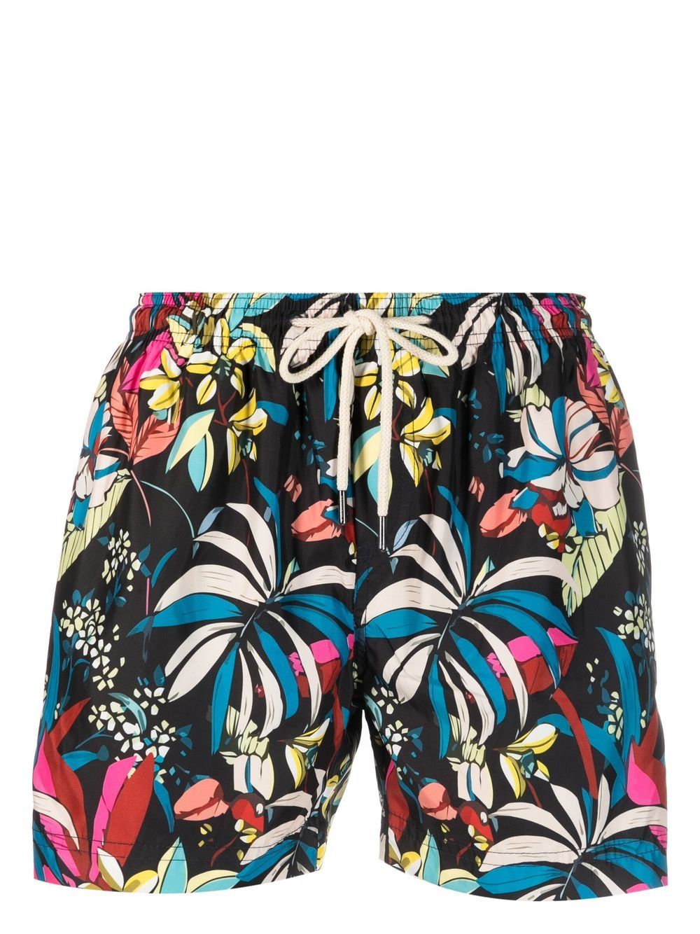 PENINSULA SWIMWEAR 花卉印花泳裤 - 蓝色