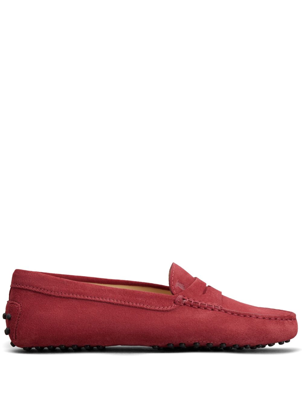 Tod's 皮质乐福鞋 - 红色