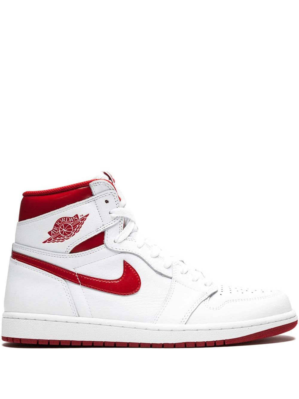 Jordan Air Jordan 1 Retro High OG "Metallic Red" sneakers - 白色
