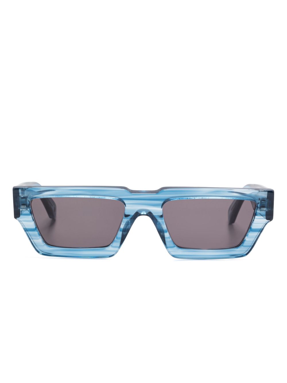 Off-White Manchester 太阳眼镜 - 蓝色